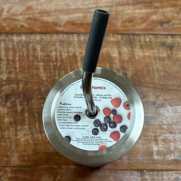 Vitamix Stainless Steel 24oz Tumbler - Picture 2 of 6